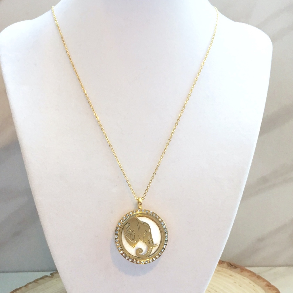 Dumbo Elephant Storybook Aromatherapy Necklace